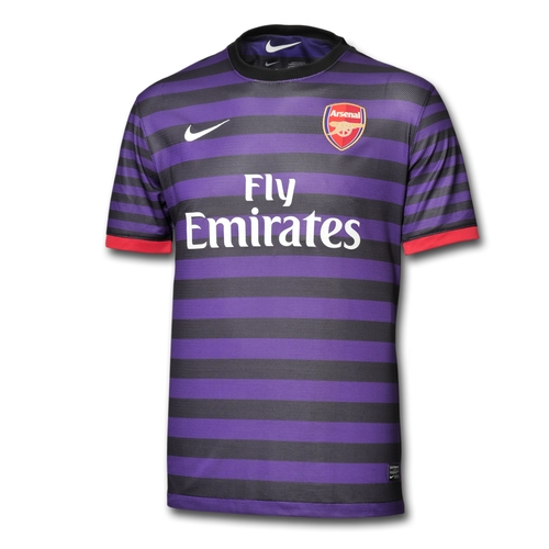 Arsenal away kit - Purple